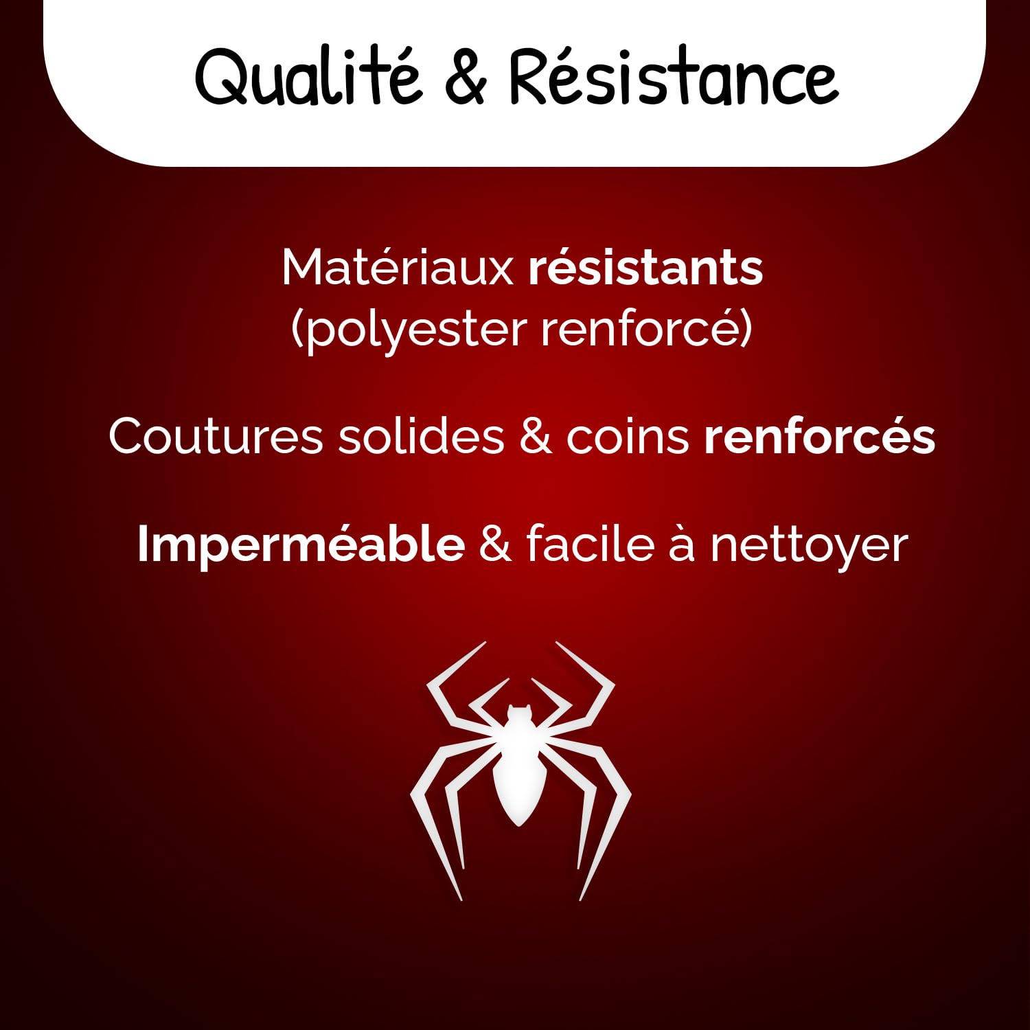 Bagtrotter SpiderMan - Cartable à roulettes 38 cm - Rouge/Noir - Garçon - 2 compartiments