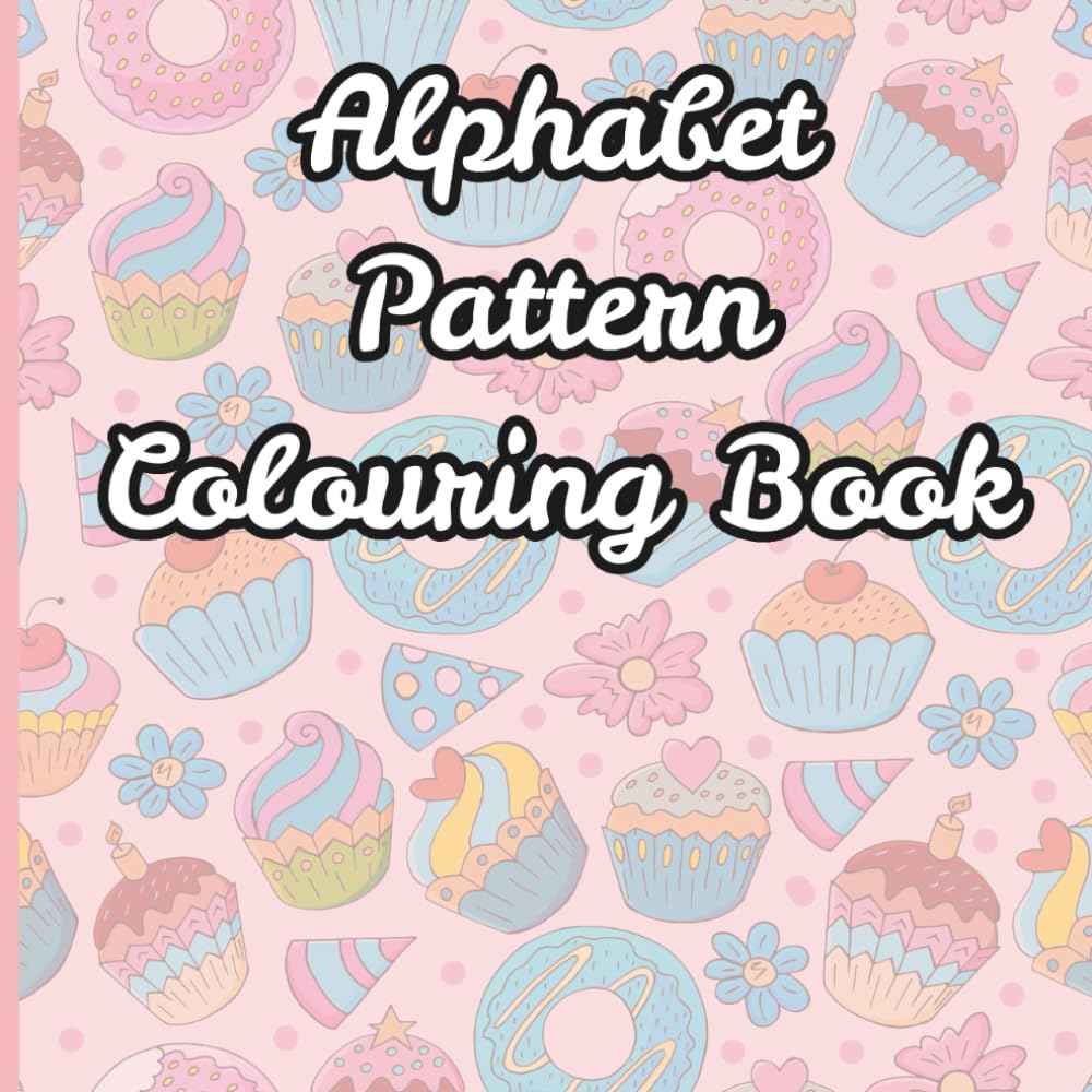 Alphabet Colouring Book for Children: Educational Colouring Pages with Alphabet and Pictures for Children aged 5-12