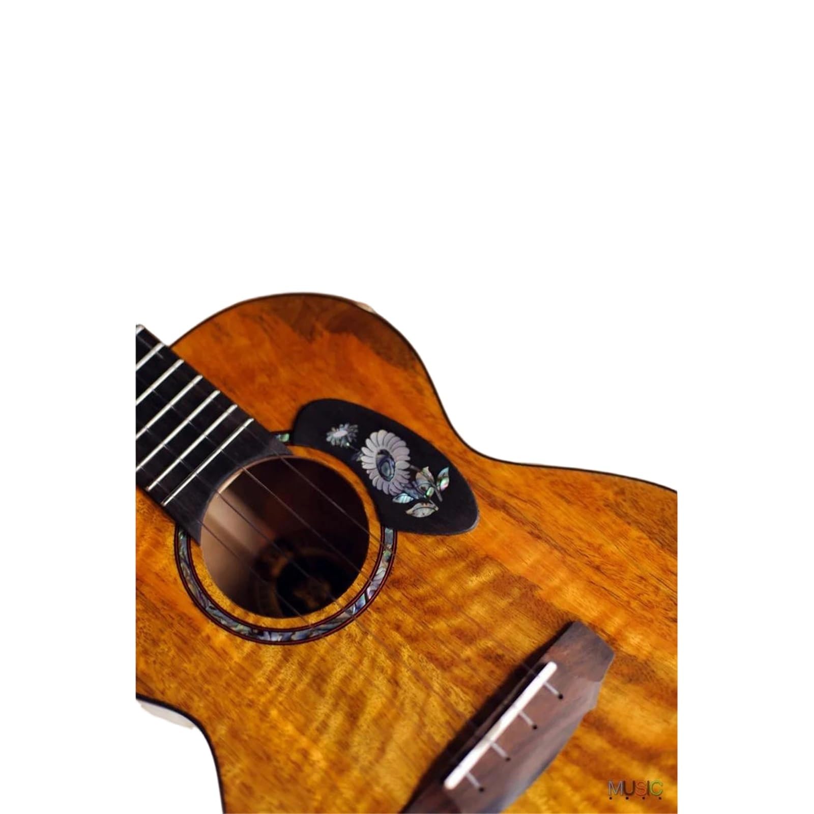 Ukulele 26calowa Gitara Tenorowa Ukulele Z Okleiną Litego Drewna Zawiera Tuner Koncertowy, Pasek Capo I Struny