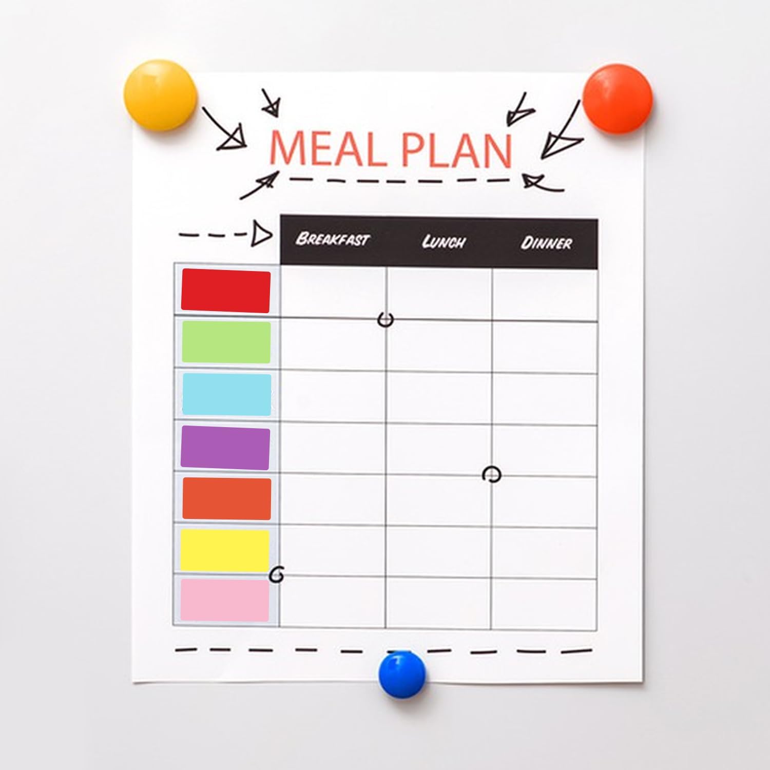 2600 PCS Color Coding Labels,1/2" x 3/4" Rectangular Bright Colored Labels Stickers,10 Color Removable Price Tags,Garage Sale Price Stickers for File Folder Tabs Labeling Marking Office Classroom - Image 7