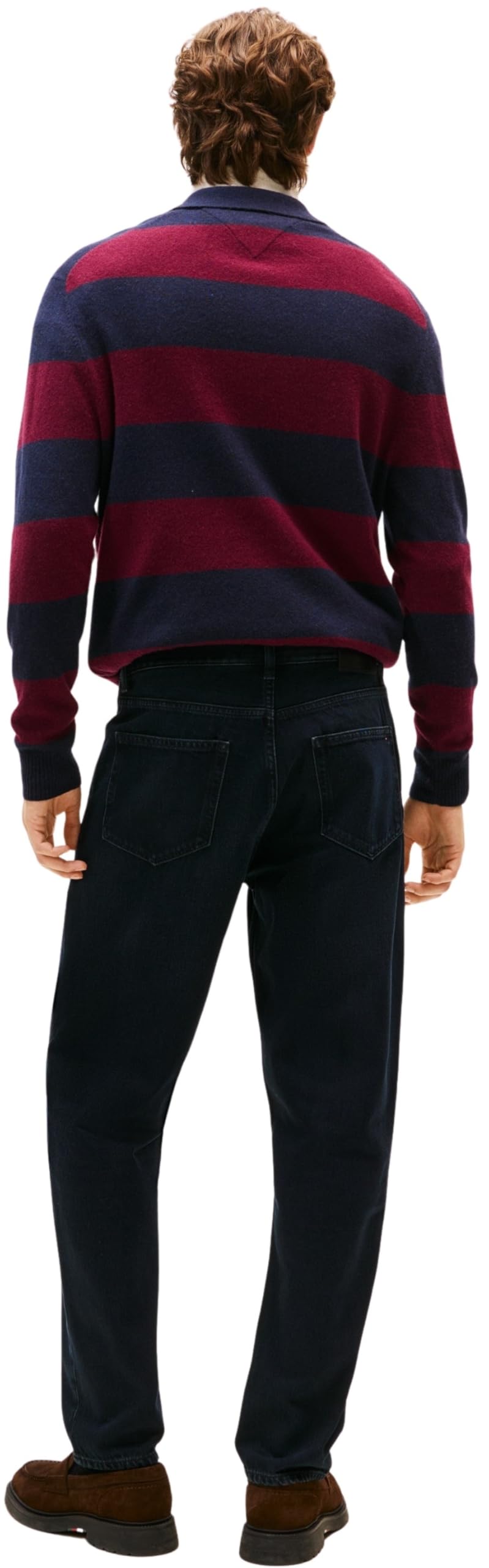 Tommy Hilfiger Tapered Harlem Rgd Windum Blblk Mw0mw40357 - Stożkowy Mężczyźni