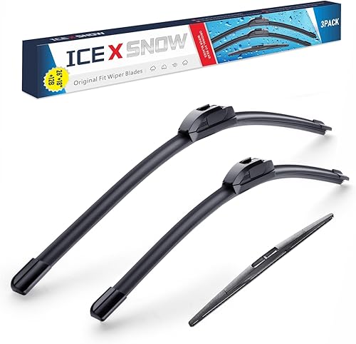 IceXsonw - Escobillas de repuesto para Nissan Murano Infiniti QX50 Acura RDX 2021 2020 2019 2018 2017 Calidad OEM, 26 pulgadas18 pulgadas12 pulgadas