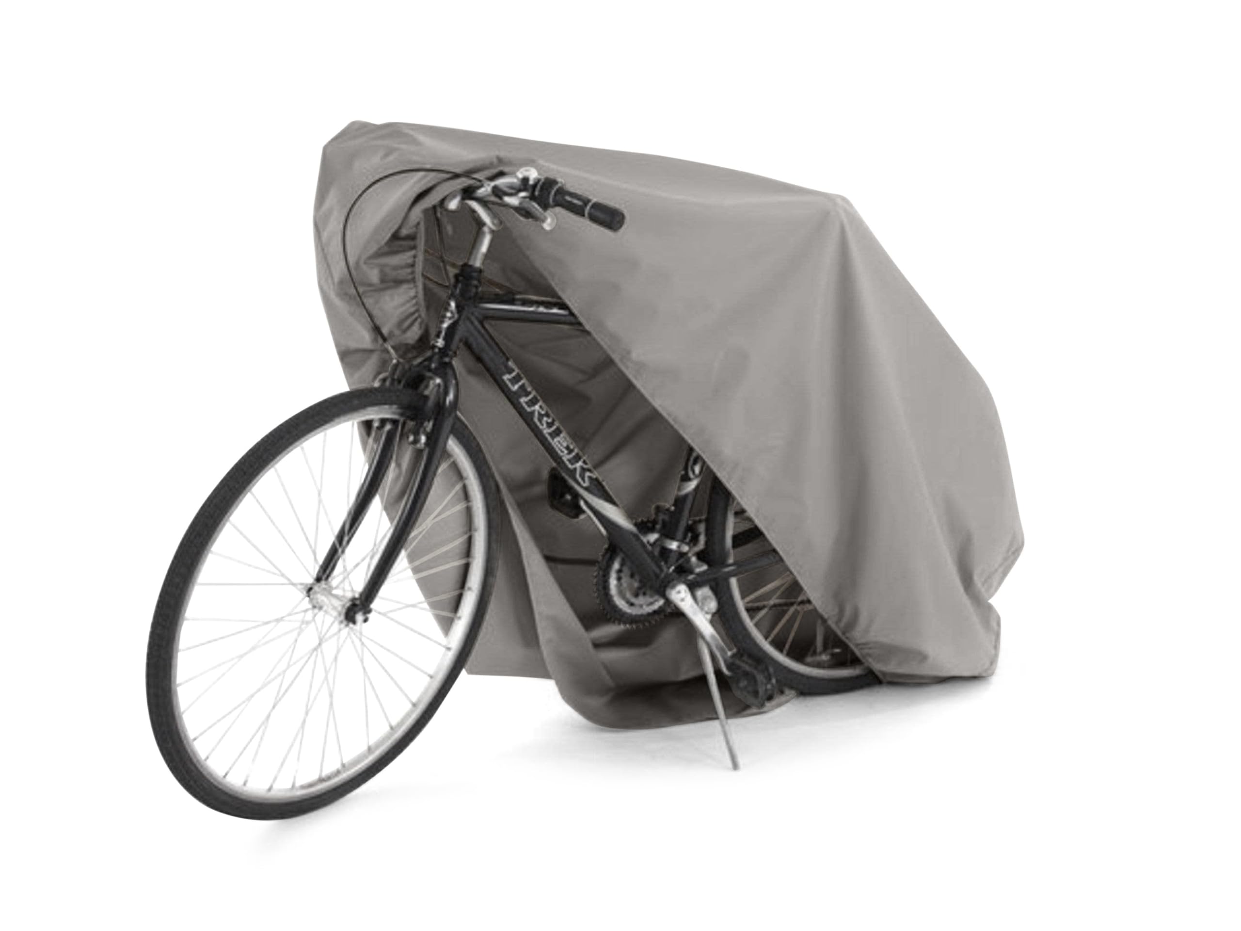 Covermates Bicycle Cover - Heavy-Duty Polyester, Weather Resistant, Elastic Hem, Power Sports Covers, Grey