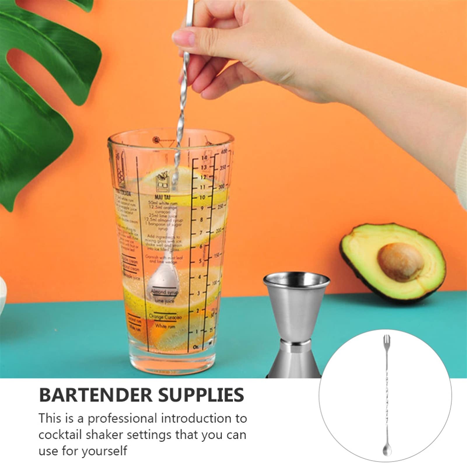 Juego de Coctelera 4pcs Professional Cocktail Shaker Set Steel Cocktail Shakers Shakers Supplies Supplies Mejor Bartender Kit para Principiantes Agitador de Cócteles