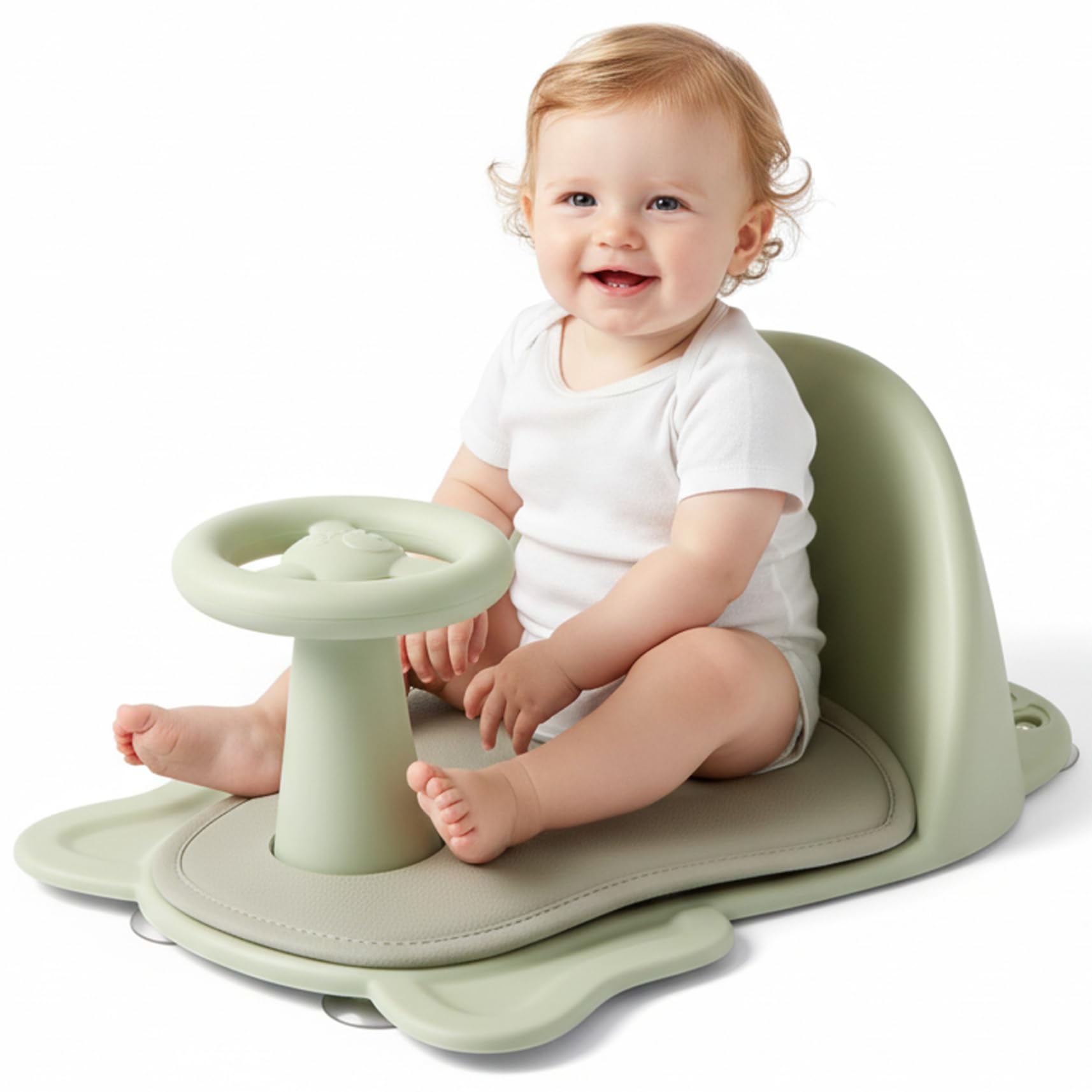 Siège de bain bébé pour tout-petit s'installer dans l'évier - 8