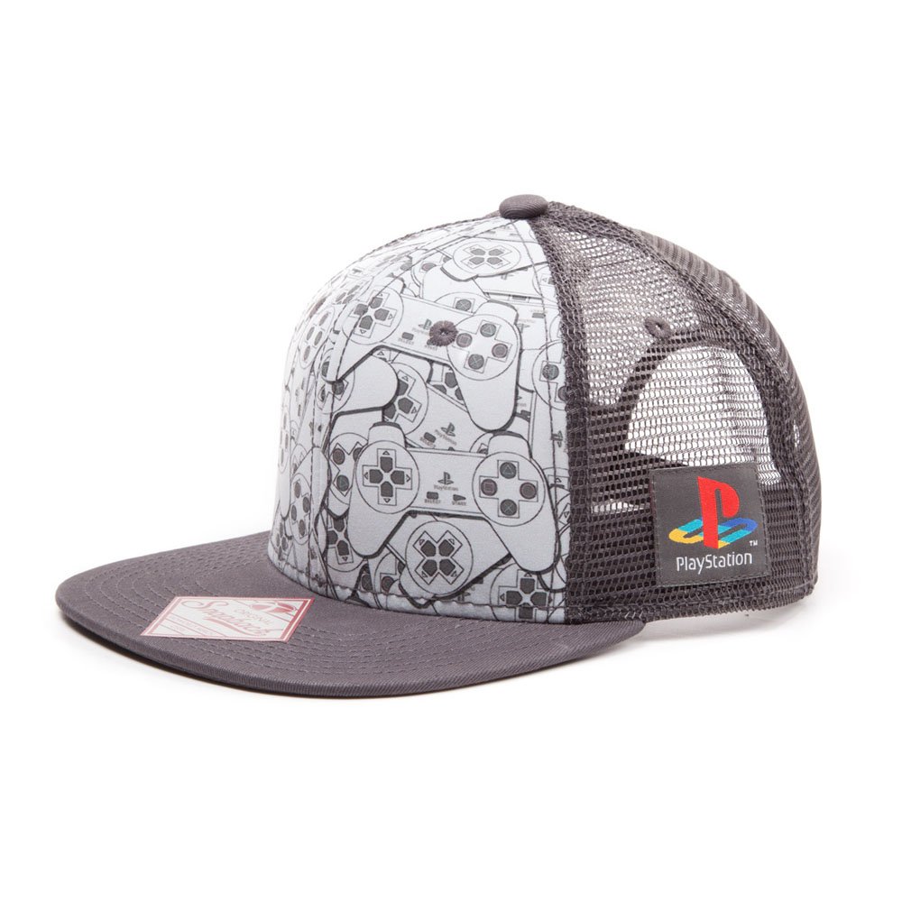 Casquette Trucker PlayStation Officielle - Motif Manette Contrôleur Rétro - Taille Unique Ajustable