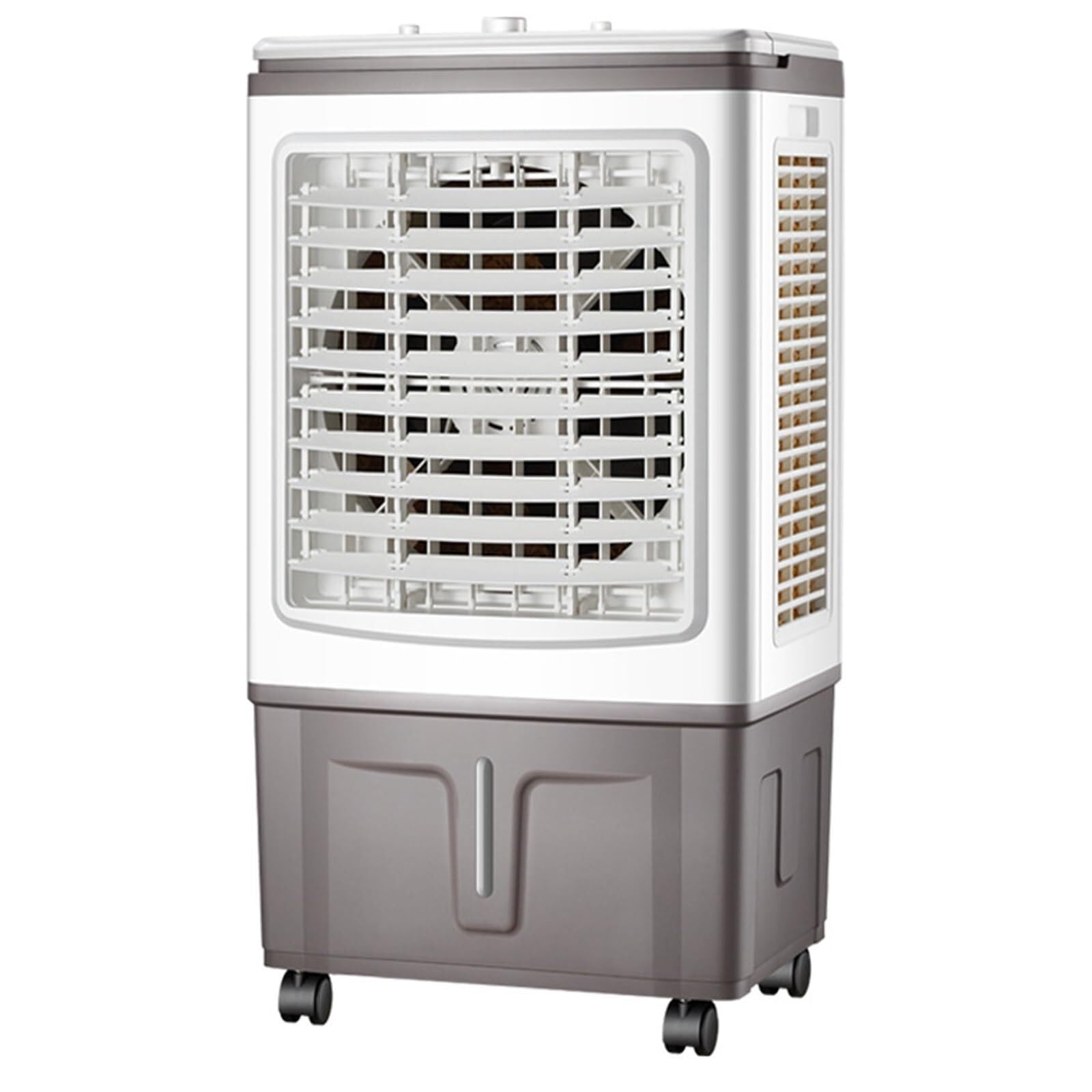 Mobile Air Cooler With 40 L Water Tank & 3 Fan Levels, Powerful Evaporative Cooler With Wheels & 120° Oscillation, Quiet & Energy Saving For Bedrooms