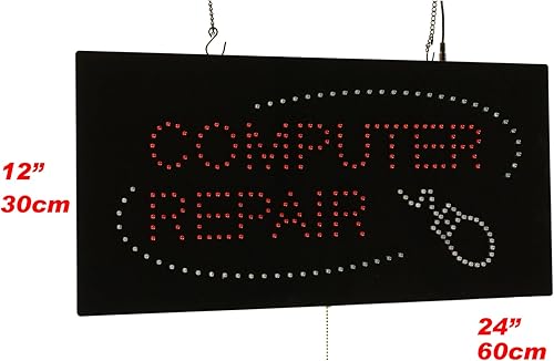 Miniatura 10 de Teléfono celular Repair Sign, Super Bright LED de Alta Calidad abiertos Sign, almacenar signo, Business señal, ventana señal