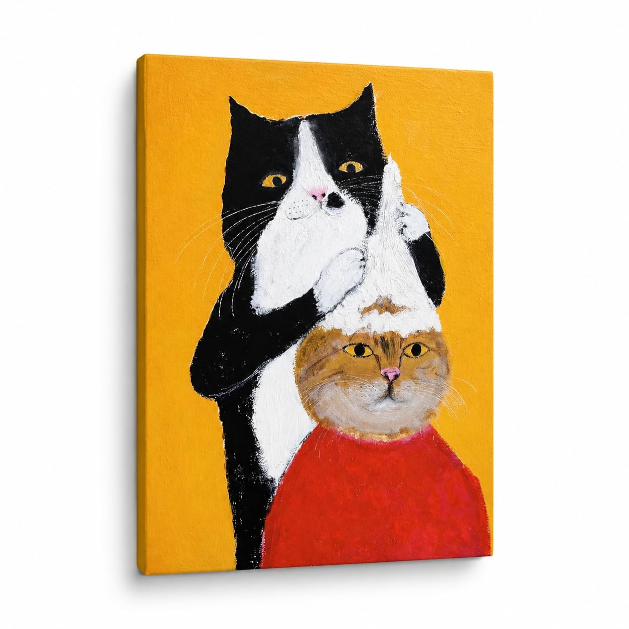 Amazon.co.jp: Archnote アートパネル 猫 おしゃれ 絵画 インテリア