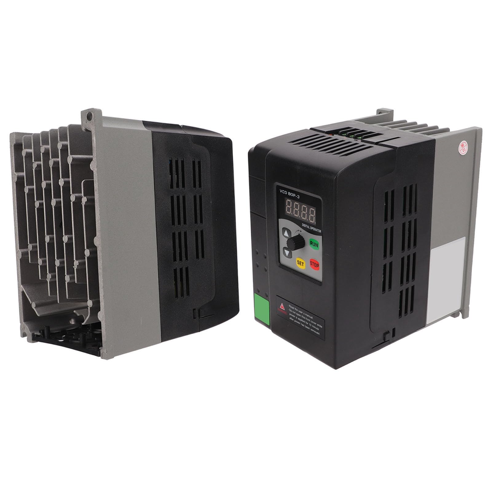 YWBL-WH Convertitore di Frequenza del Motore con Display Digitale VFD a Frequenza Variabile del Motore, Inverter a Frequenza Variabile con Ingresso Trifase 380-440 V (0,75 kW)