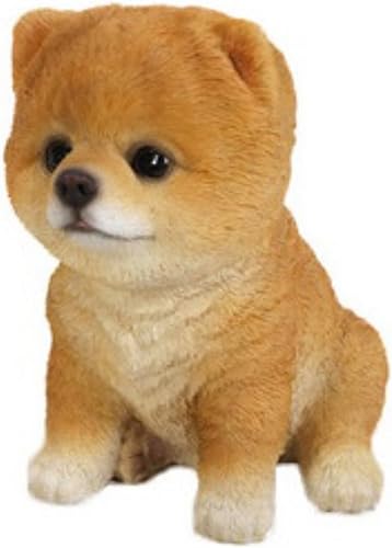 Miniatura 5 de Hi-Line Gift Ltd Cachorro de Pomerania Sentado, 6"