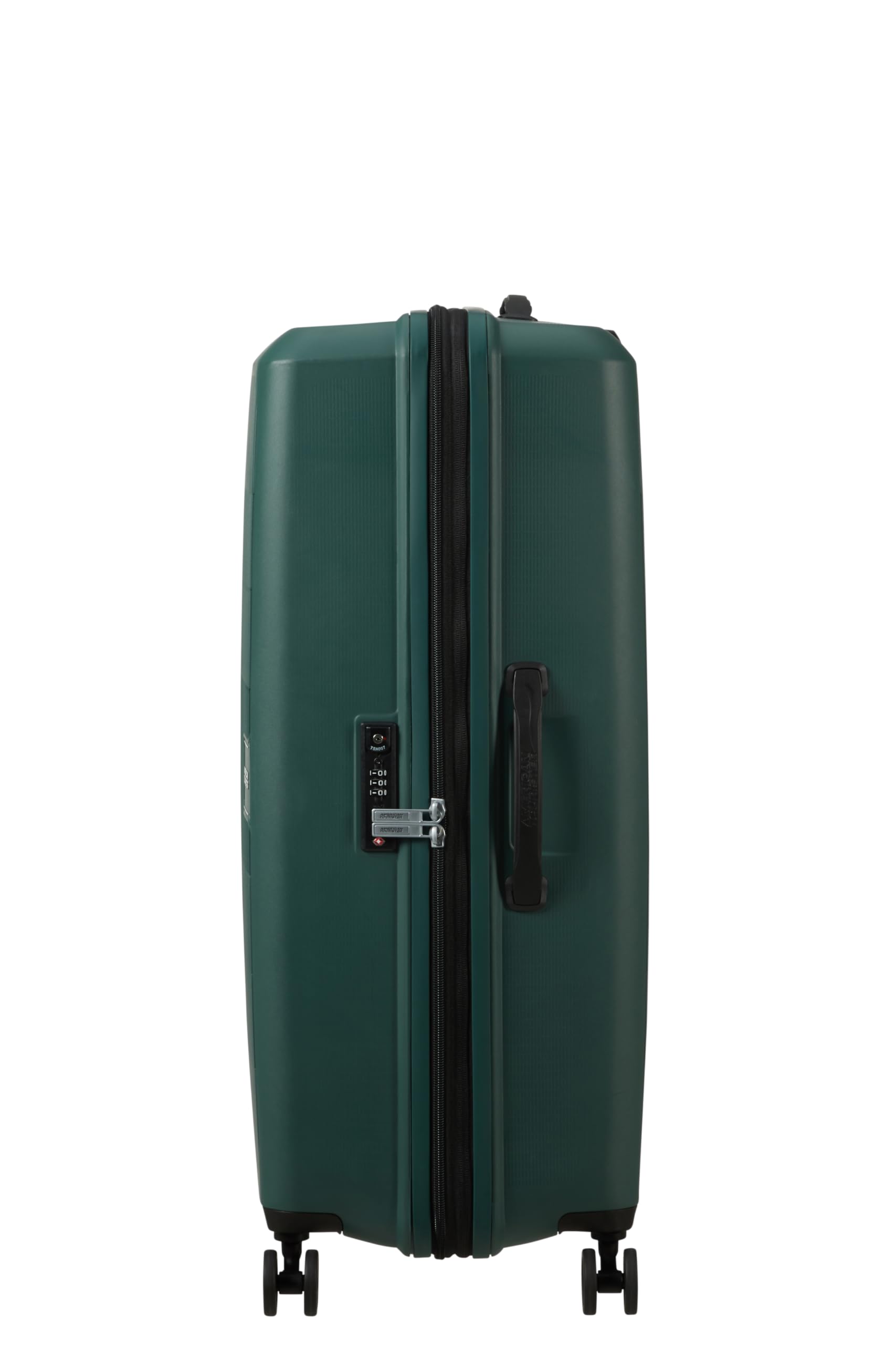 American Tourister Aerostep - Spinner L, Valigia Espandibile, 77 cm, 101.5/109 L, Verde (Foresta Scura)