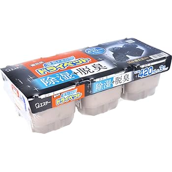 Amazon.co.jp: ムシューダ 備長炭ドライペット 420mL×3個パック