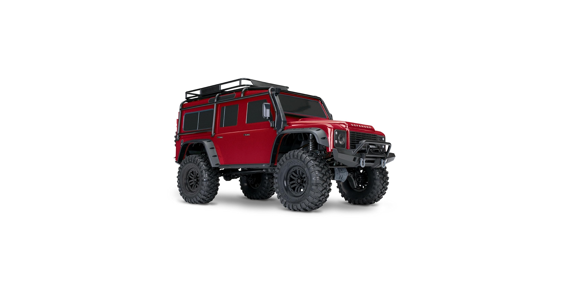 Amazon.com: Traxxas TRX-4 Defender Clipless-RED : Toys & Games