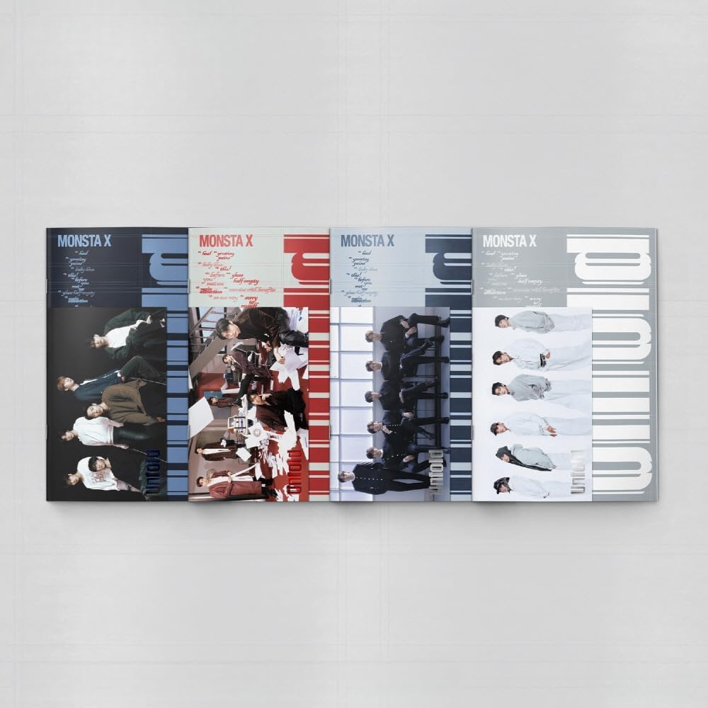 MONSTA-X Album Unfold résout le manque de cartes de collection