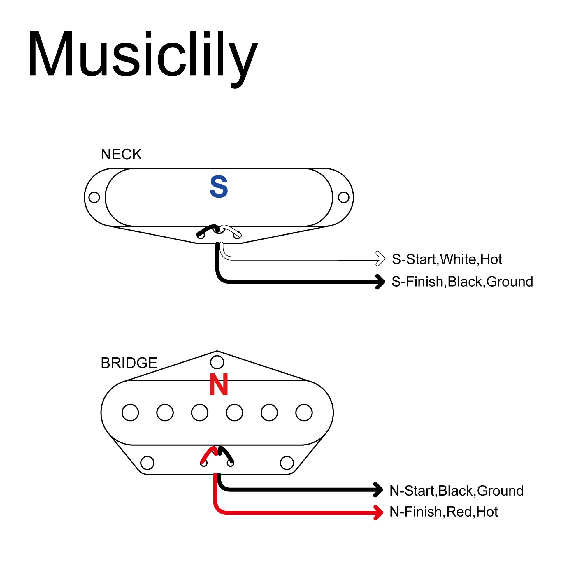 Artec TFA40 Alnico 5 Pastillas Telecaster Pickups Set para Guitarra Eléctrica tipo Tele, Dorado/Negro(Set de 2)
