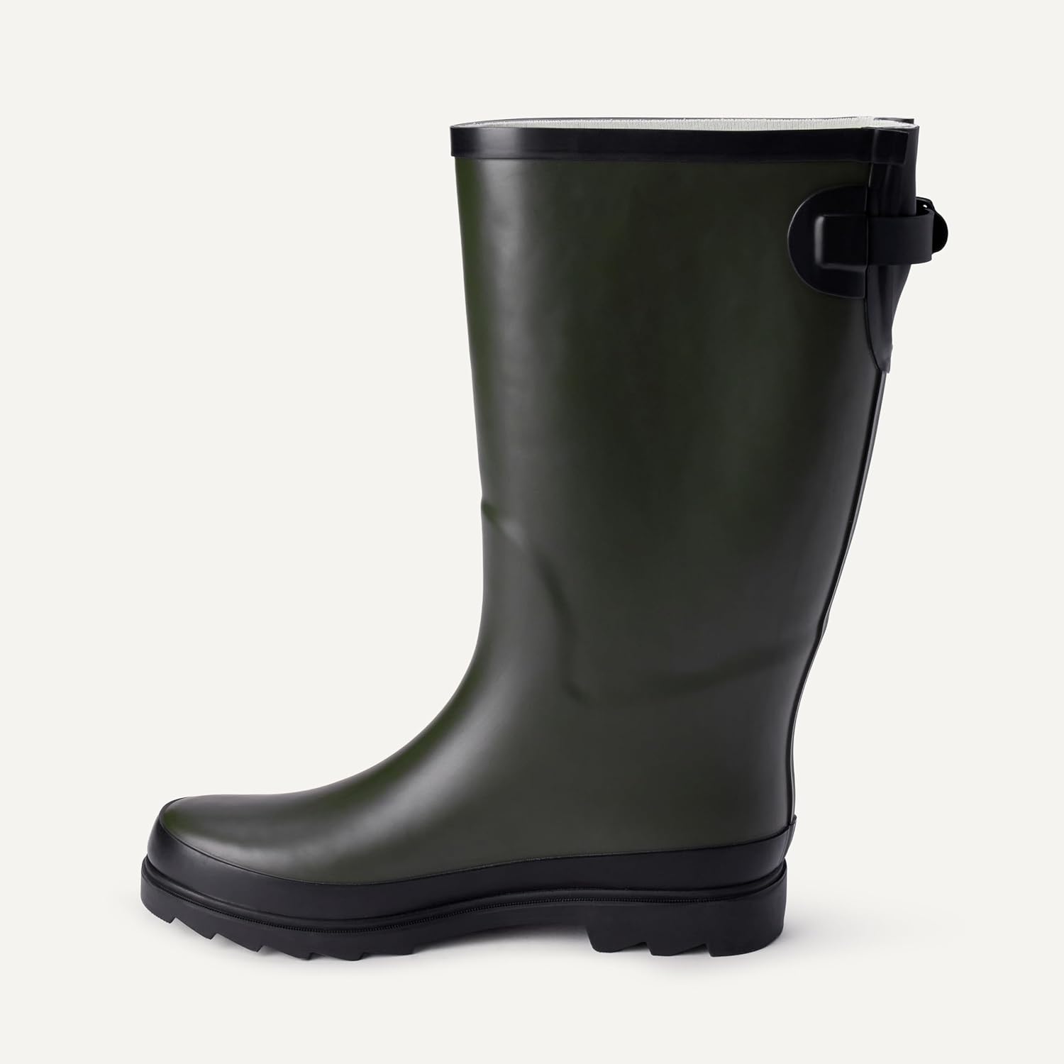 Amazon Essentials Women's Waterproof Tall Rain Boot with Adjustable Buckle image 4