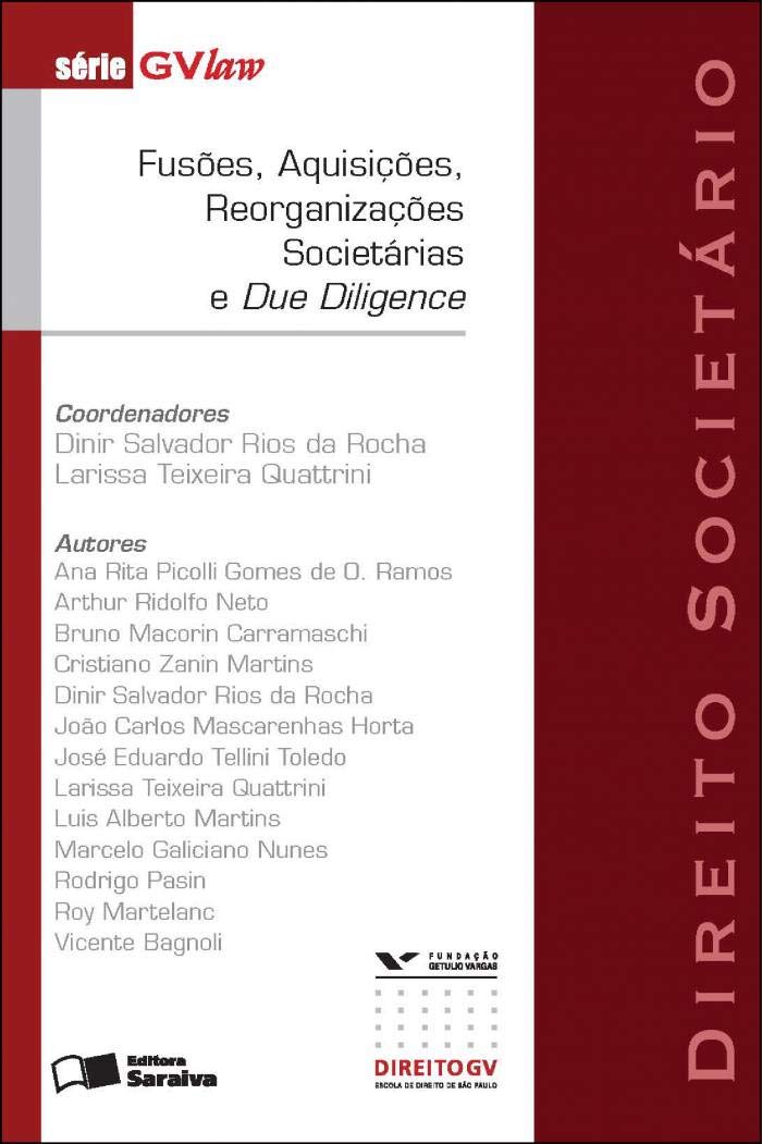 Capa de Fusões, Aquisições, Reorganizações Societárias e Due Diligence - 1ª Edição 2012: Direito societário