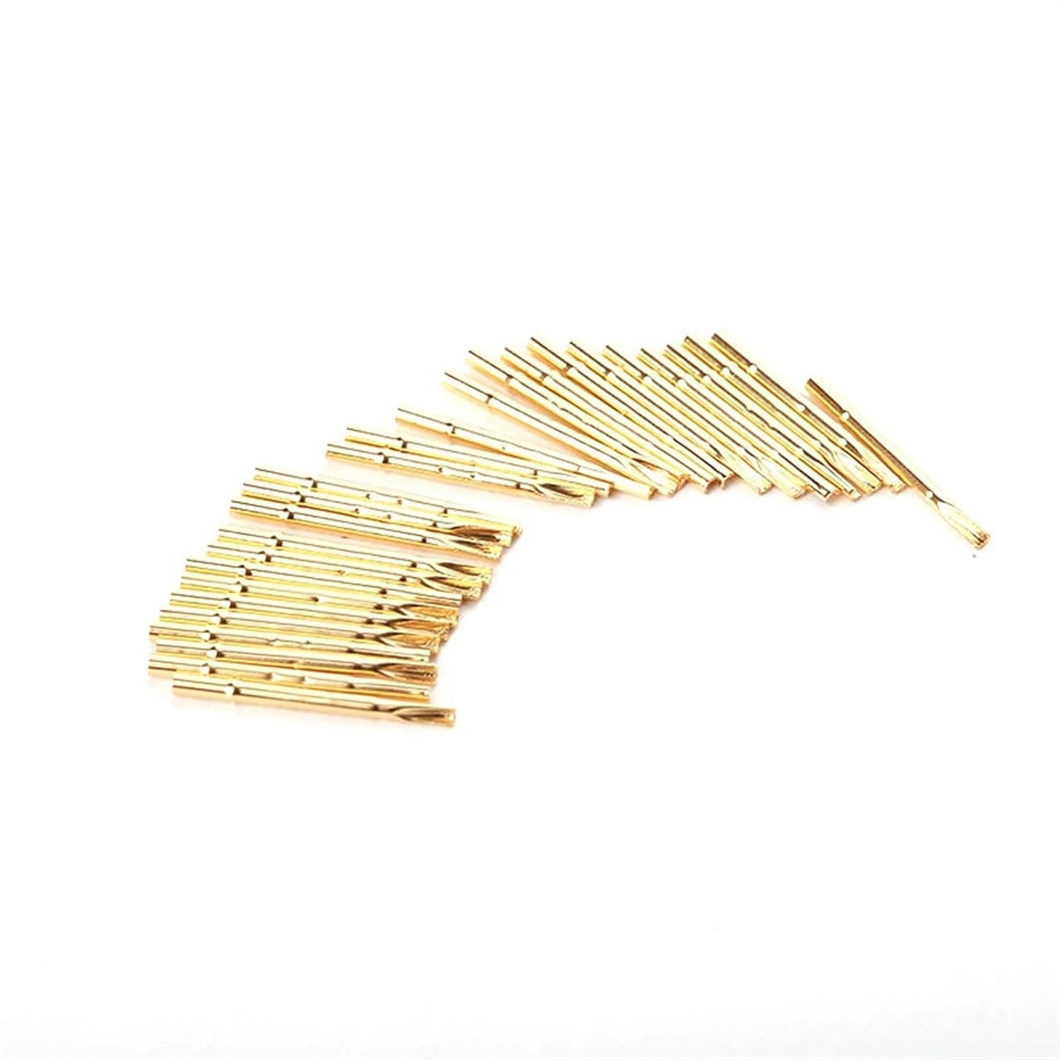 100PCS/bag Spring Test Probe Pins R75-3S Needle Tube Dia 1.32mm Length 17.2mm Thimble