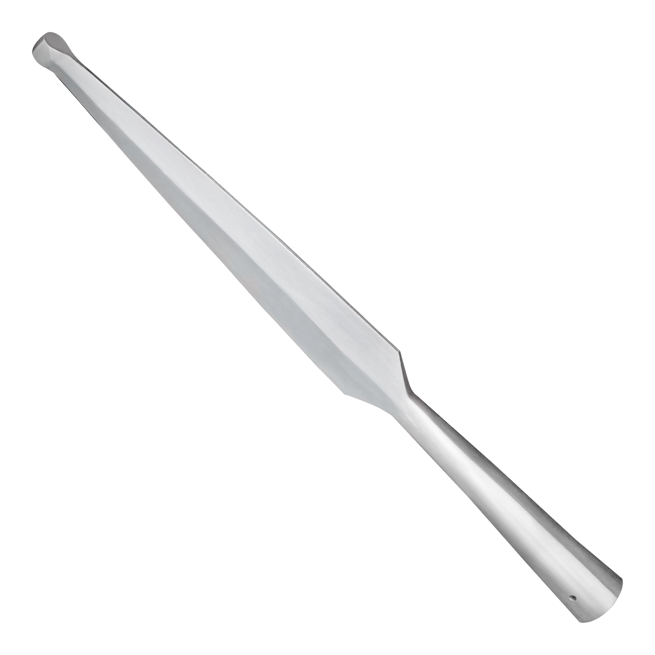 Mythrojan Testa di lancia medievale Blunt Rievocazione Battaglia SCA Viking punta di lancia 28 cm