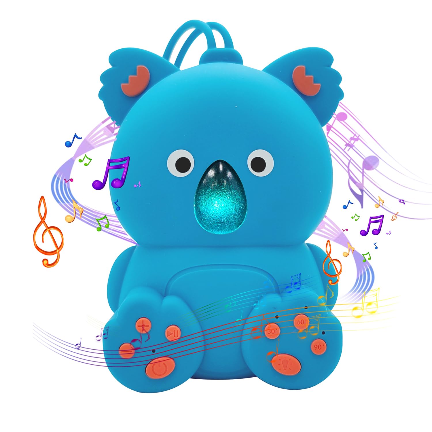 Baby White Noise Sound Machines with Wireless Speaker, Portable Bluetooth Sound Machine Travel Infant Soother Sleep Aid Sound Sleeping Music Mahchine for Baby