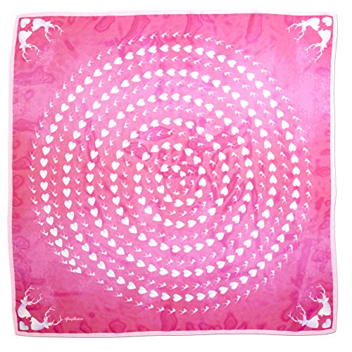 Alpenflüstern Trachtentuch Hirsch-kreisel Foulard