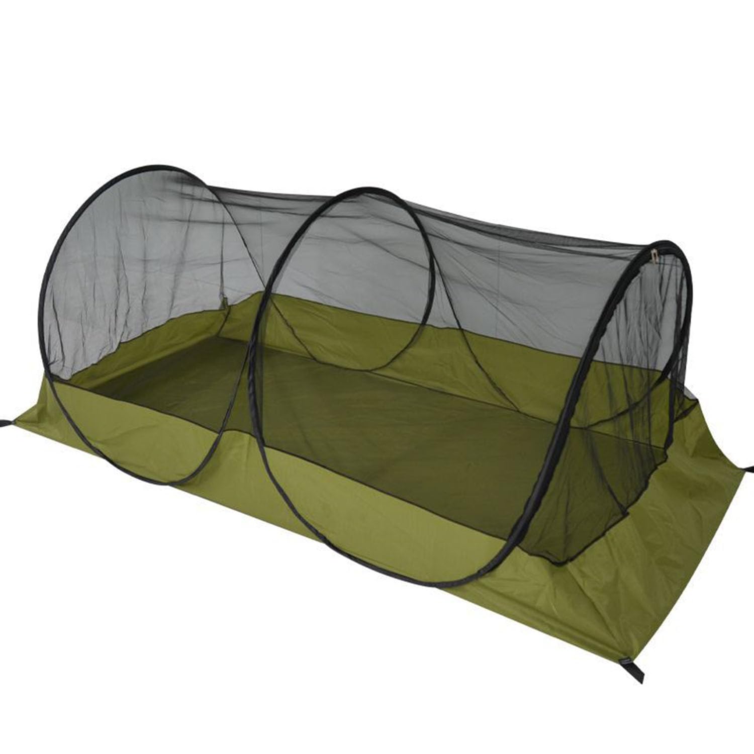 Moskitonetz Pop Up Bett Outdoor, 220 * 120 * 73cm Faltbares Leicht Installieren Unten Wasserdicht Tragbares Campingzelt für Bett Outdoor Campin Bequem Schnell und Tragbar