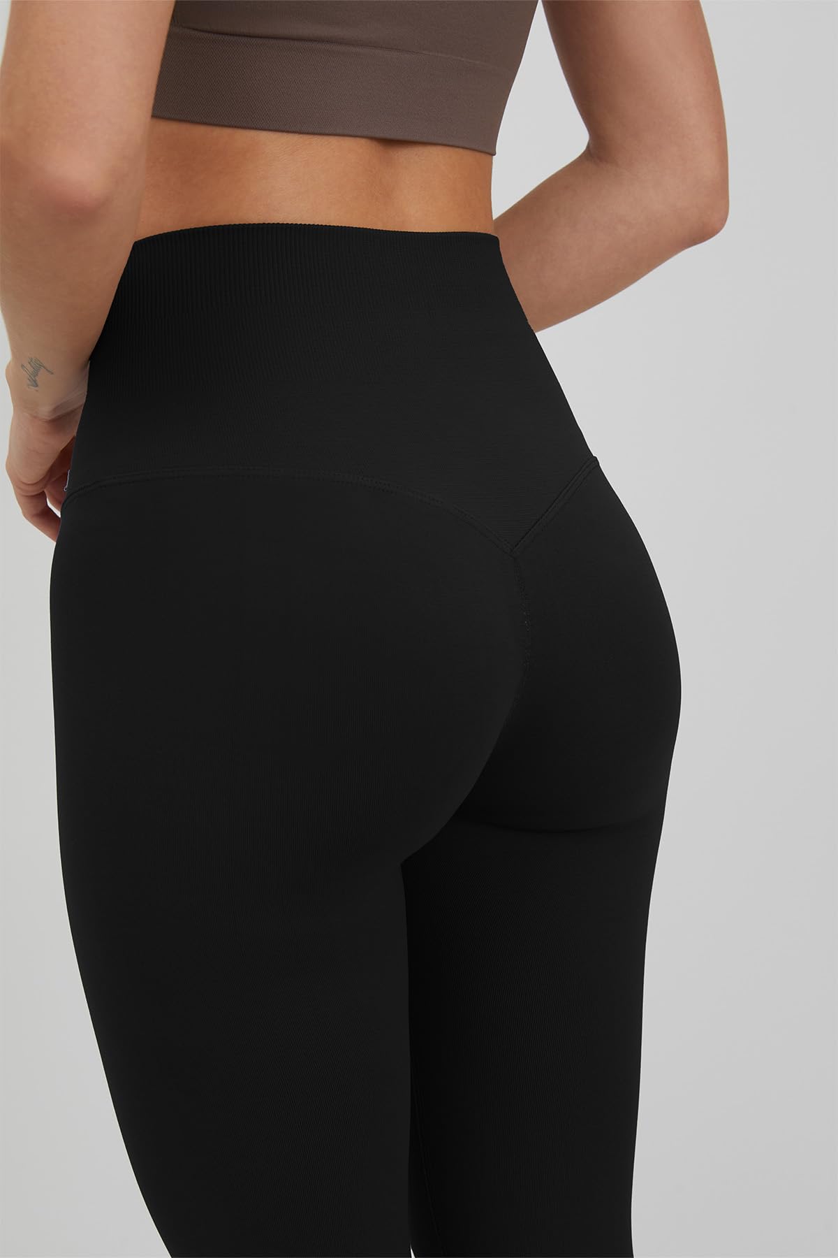 FGM04 Donna - Leggings Onyx, Taglie XS-S/M-L, Effetto Lift-Up, Made in Italy