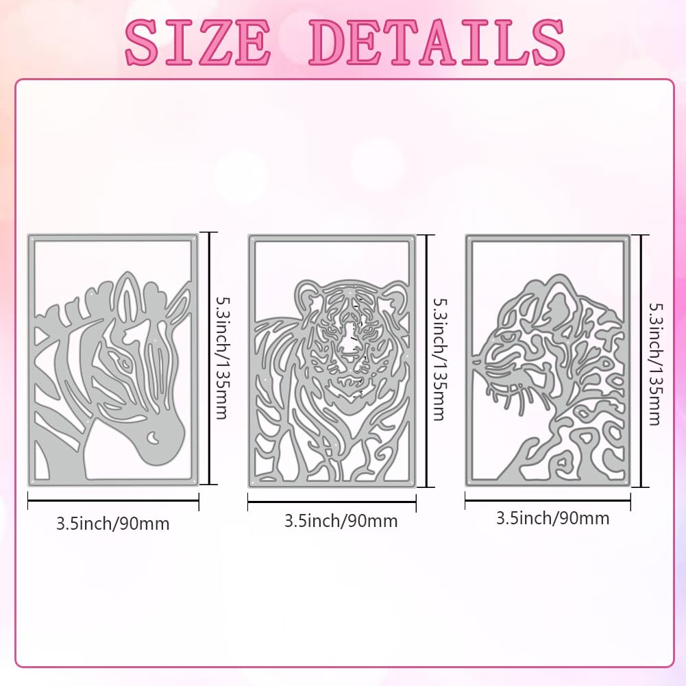 DELORIGIN Animal Die Cuts for Card Making Carbon Steel Die Cuts - Image 2