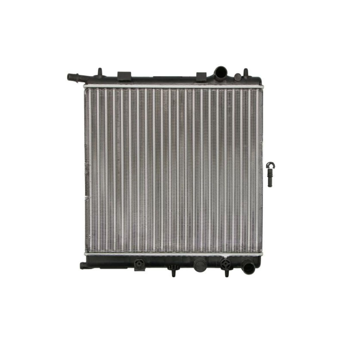 NISSENS Radiatore, Raffreddamento motore 61284 | Compatibile con: Citroen C2, C3 I, C3 II, C3 Pluriel, Peugeot 1007, 207, 207 SW