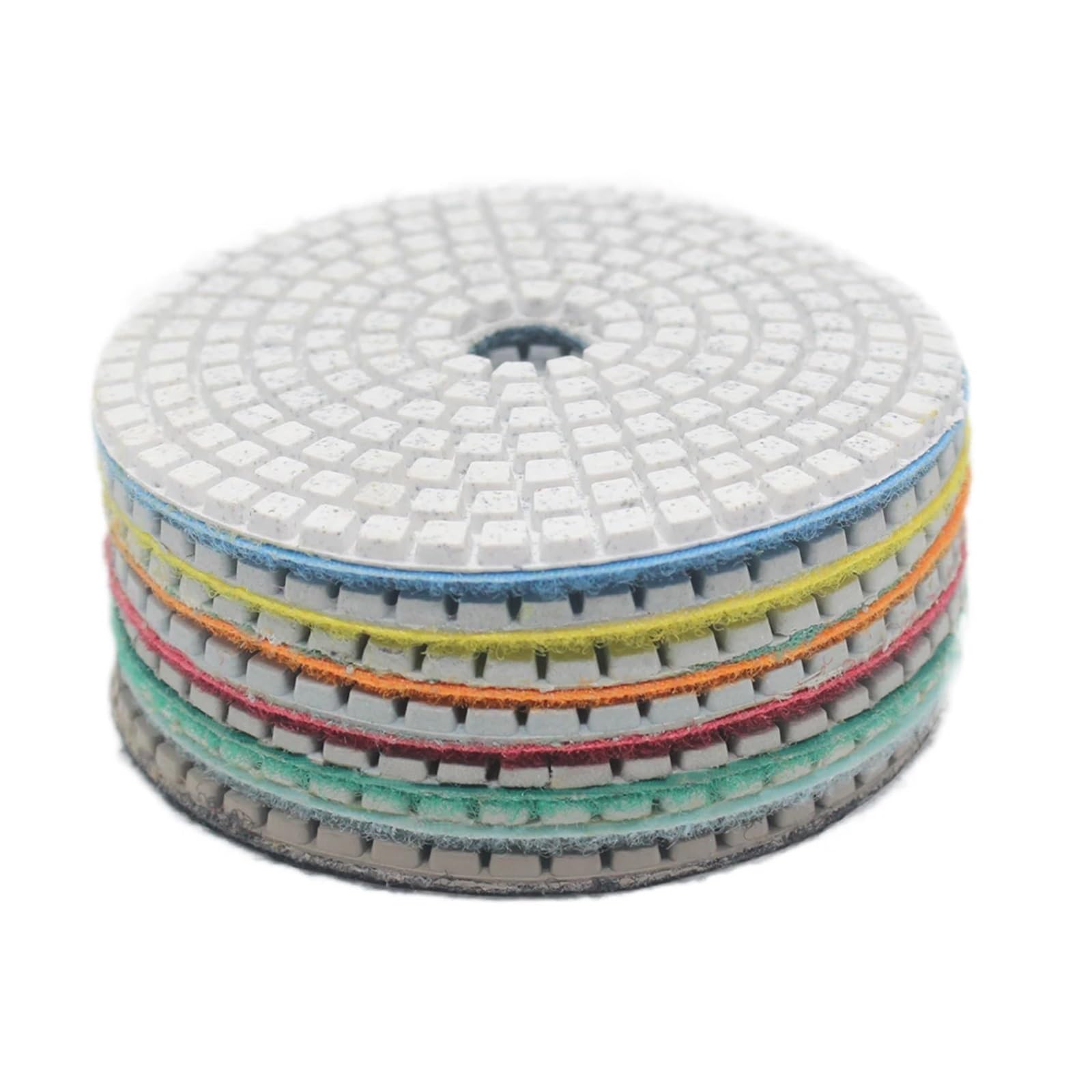 Podkładki polerskie na mokro 3 "/4" Do polerowania kamienia z granitu marmurowego Użyj tarcz szlifierskich(Grit150 10pcs,4 inches)