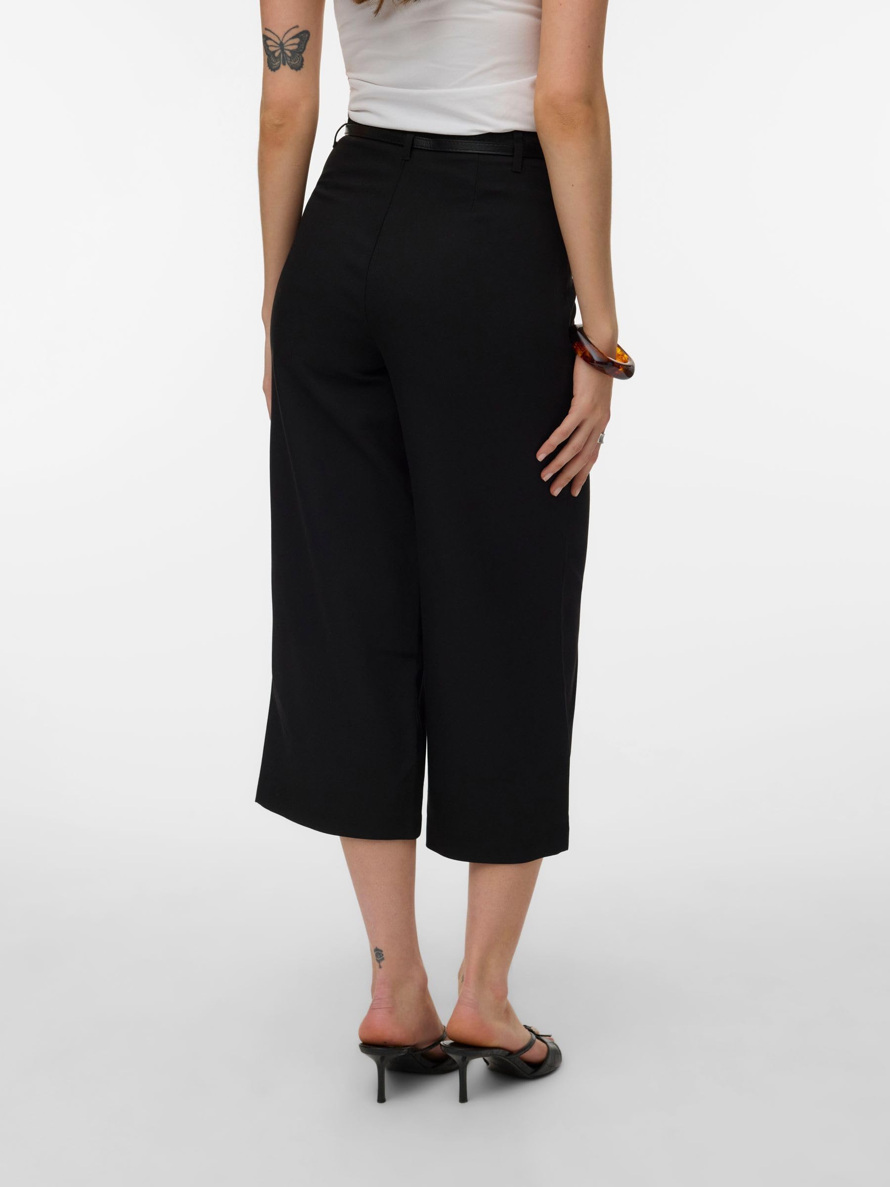 VERO MODA Female Culotte VMELMA Hohe Taille Hose