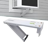 Daisypower Window AC Bracket,Window Air Conditioner Support Brackets Light Duty,Sturdy Structure AC Unit Bracket,Up to 85lbs, 5,000~12,000BTU(S)