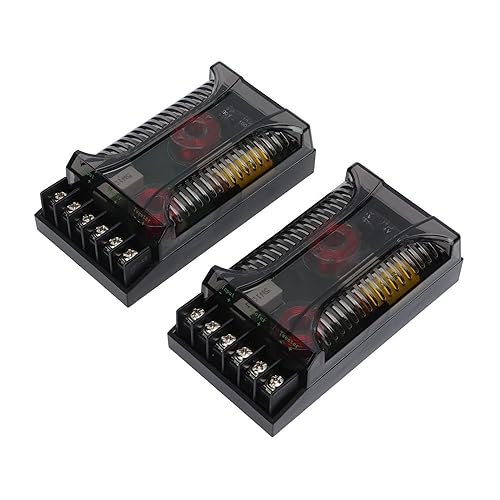 Miniatura 9 de Crossover de audio de coche de 2 vías, divisor de frecuencia de altavoz de 2 piezas, crossover pasivo de audio para automóvil de hasta 300 vatios,