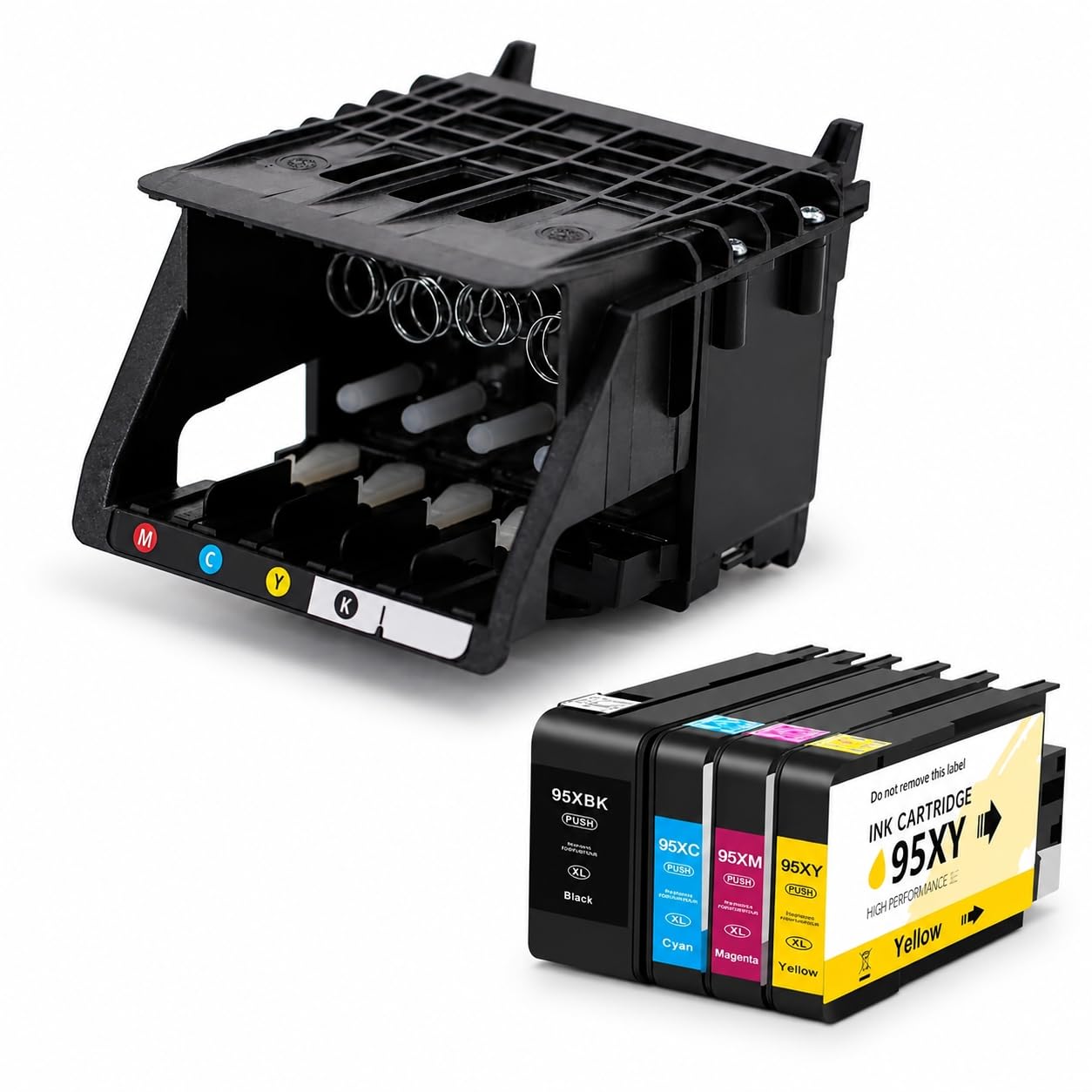 Photo 1 of OFFICE KING 950 951 Printhead with 950XL/951XL Ink Cartridges