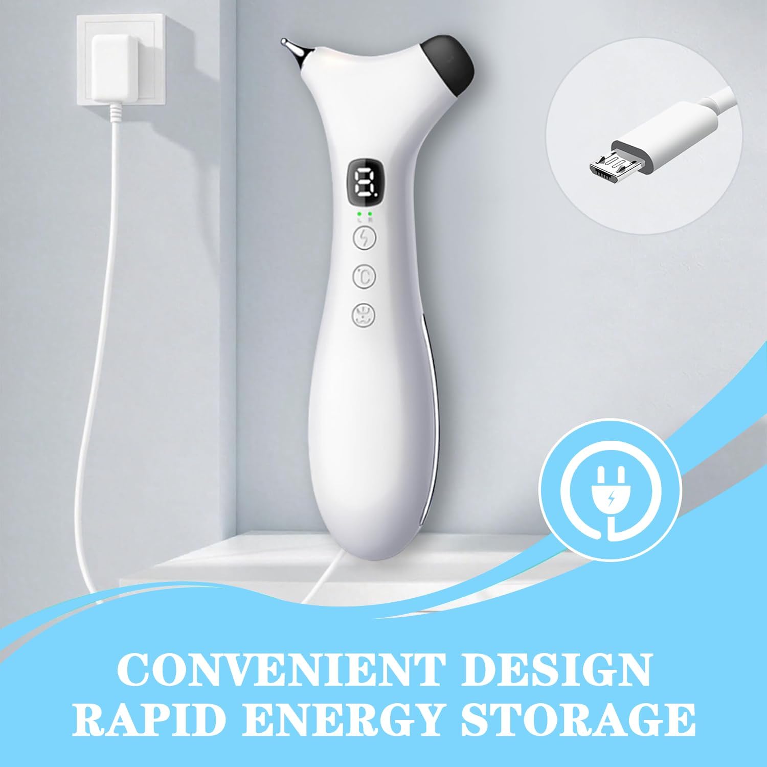 4-in-1 TMJ Relief Products Jaw - TMJ Pen Massage Tool with Heat & Vibration, 3 Temperature Modes, Meridian Massager, Effective Neck Pain, Portable for Home/Travel - Image 5