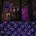 LEDMall Christmas Laser Projector Lights Outdoor, Motion Firefly Red, Green and Blue with Remote Control and Security Lock