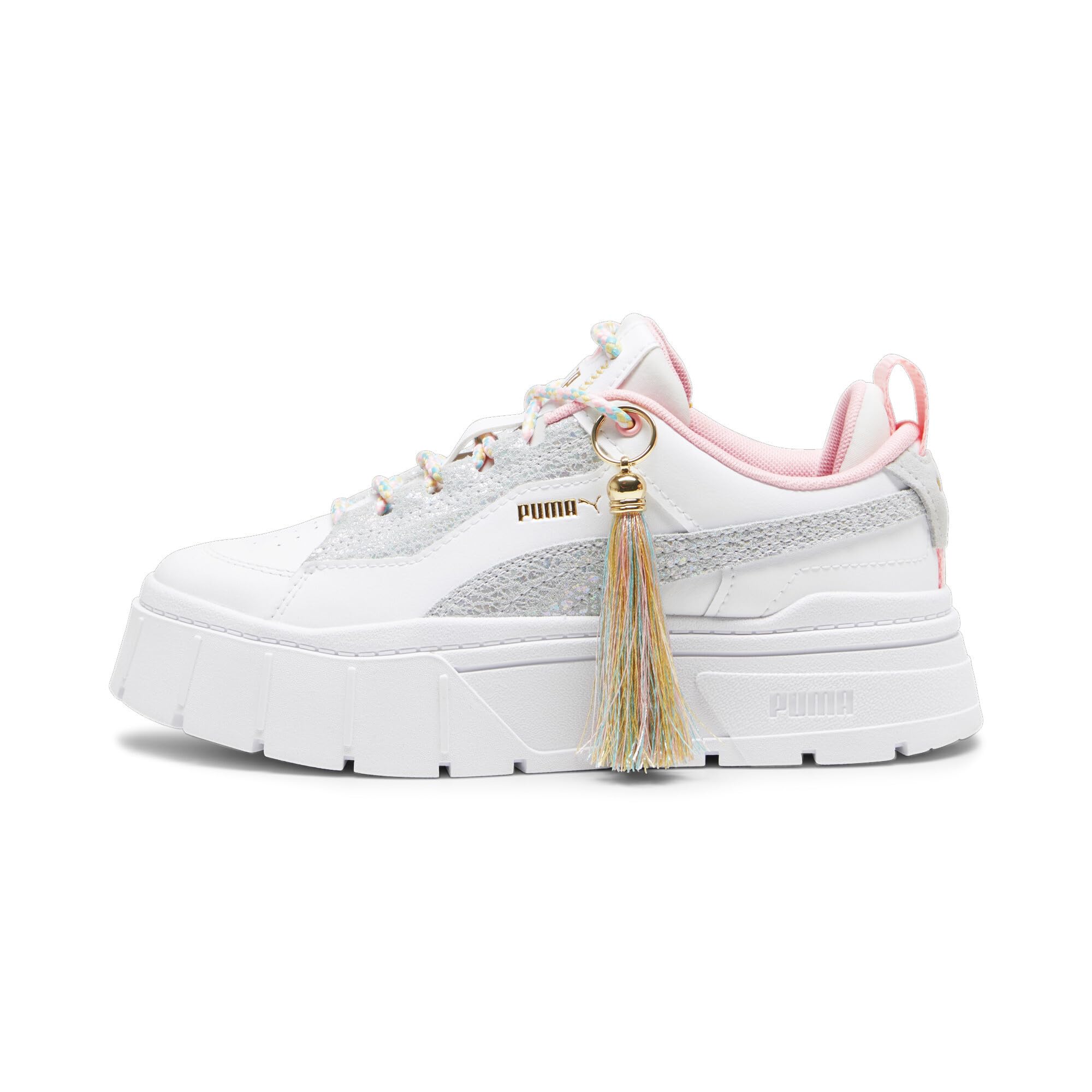 Puma Womens Mayze Stack XPL BM Fashion White Sneaker - 6 UK (39305801) (B0C9M36X15) Amazon Price History, Amazon Price Tracker