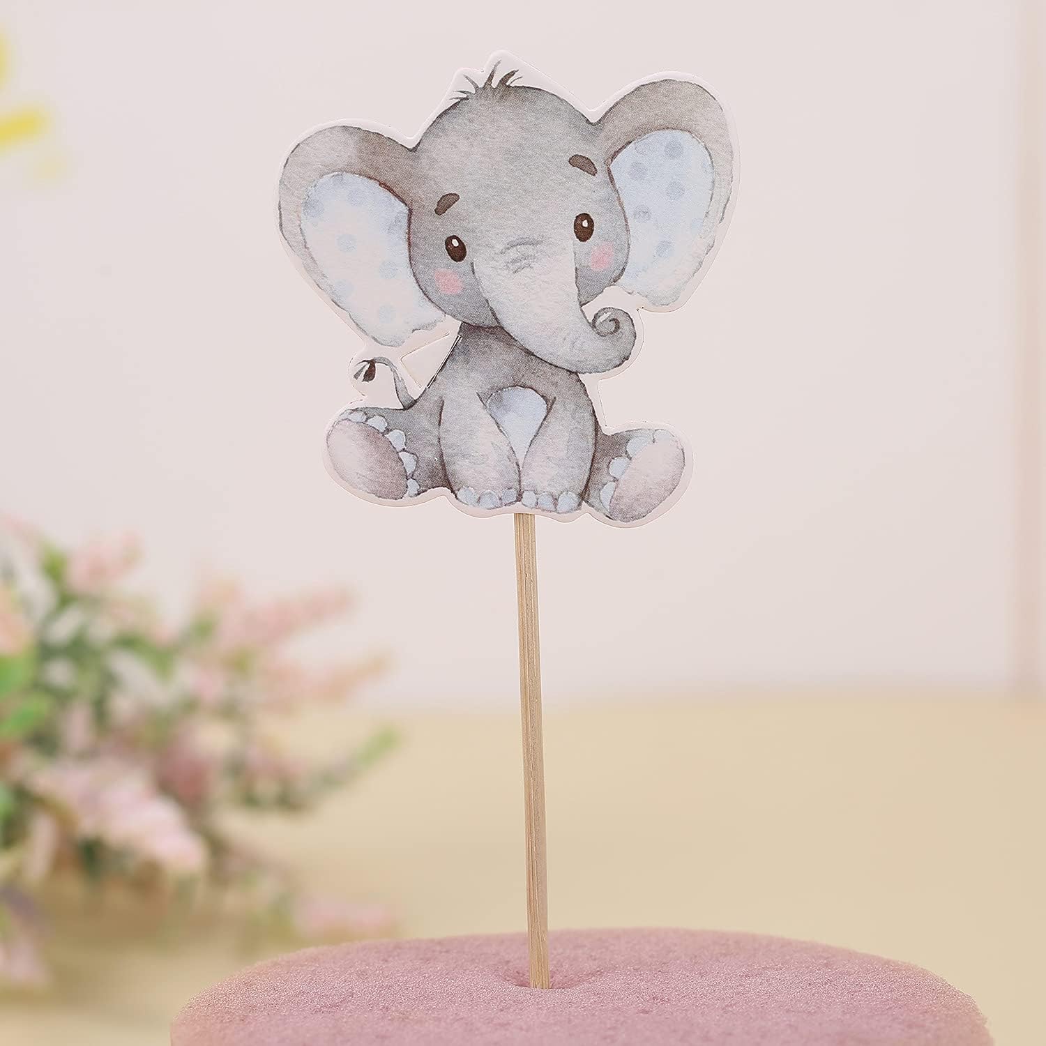 35 Pieces Blue Elephant Cupcake Toppers for Boy Baby Japan Ubuy