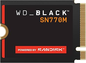 内蔵型SSD WD_BLACK SN770 1TB M.2 NVMe SSD WD_BLACK SN770 1TB NVMe M.2 SSD, M.2 2280 NVMe SSD, Gaming Solid