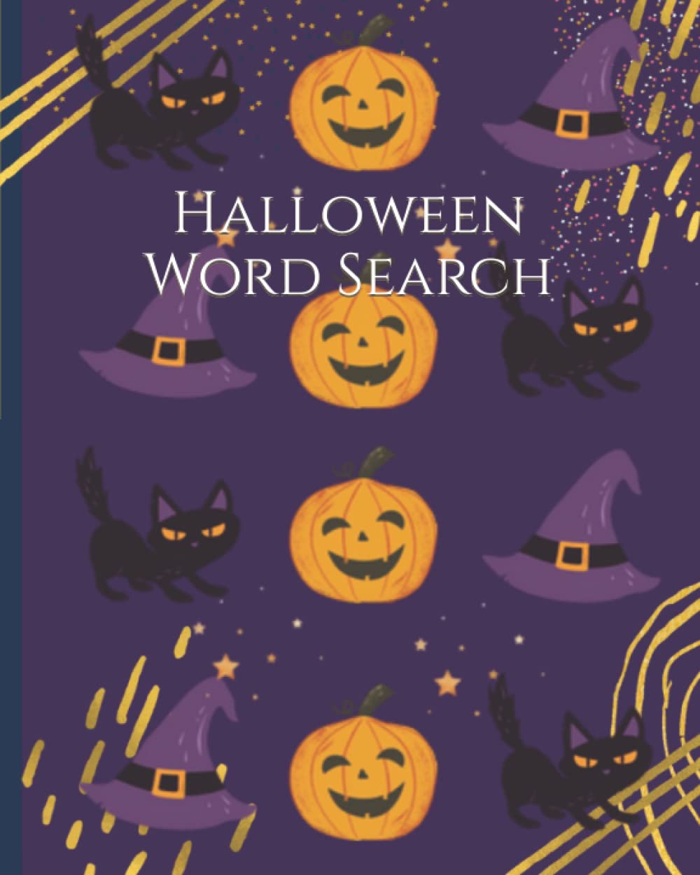 Halloween Word Search: Themed Halloween Puzzle Activity Book