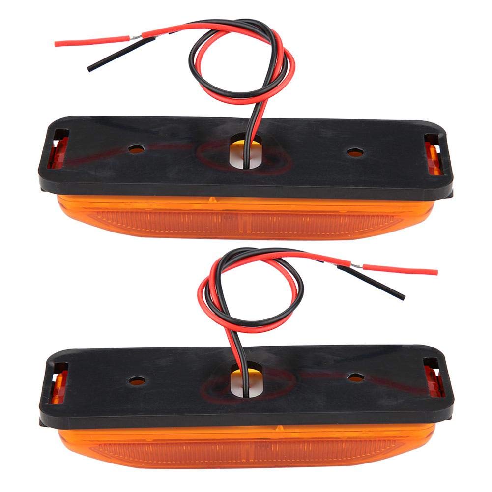 20 Feux LED Indicateurs Latéraux 12V 9 SMD - Pour Camion/remorque, Blanc, Marque FORMPLAS - Neuf
