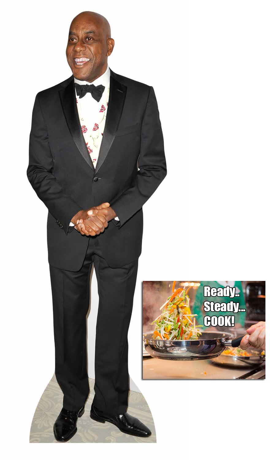 Ainsley Harriott Celebrity Chef Lifesize Cardboard Cutout / Standee / Standup