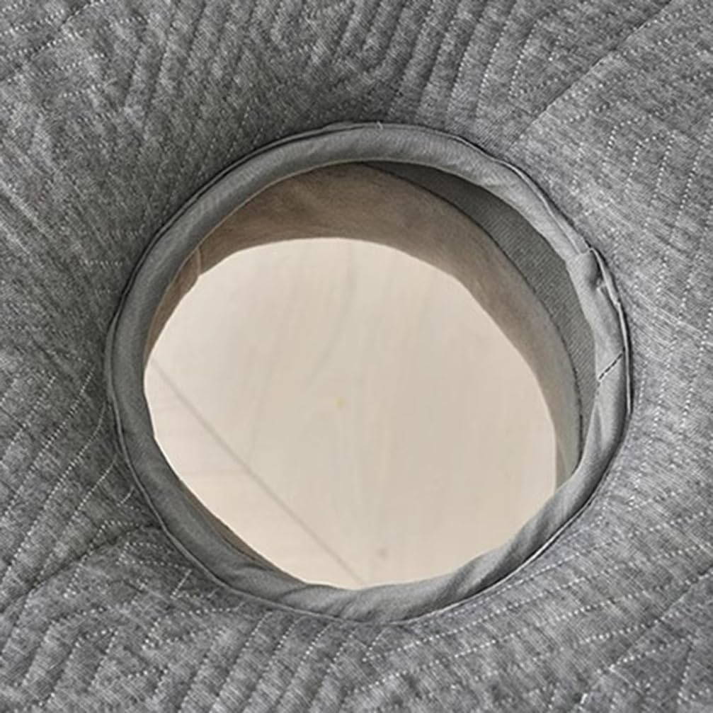 Memory-Schaum-Massagebettauflage mit Loch, Geeignet für Spa-Massageliegen und -Tische, Inklusive Gesichtsauflage, Rutschfestes Kissen für Wimpernbehandlungen.,1,190 * 70cm
