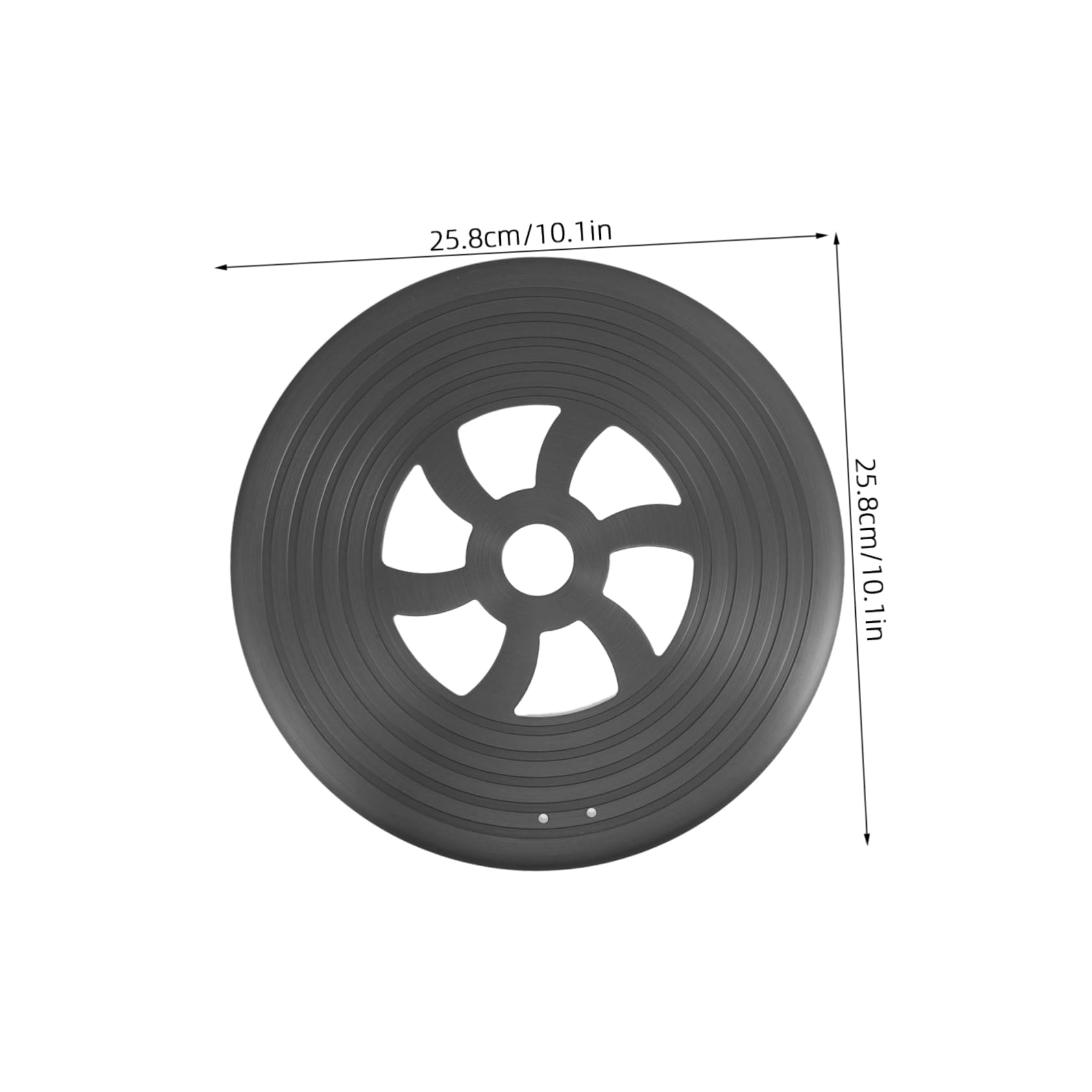 GOOHOCHY Induction Cooktop Plate Gas Stove Heat Diffuser Plate 26cm Round Heat Transfer Tray Anti-Burn