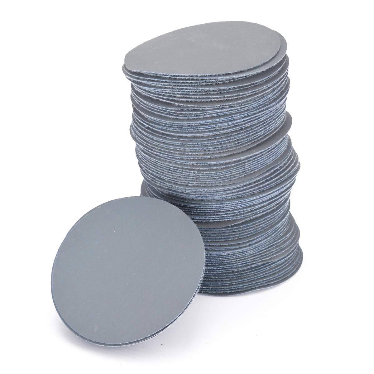 Lucidatura, carta vetrata a levigatura 100pcs Sander Dischi 3inch / 75 millimetri 3000 Grit Sander dischi abrasivi di pulizia tamponi for lucidatura carta vetrata Set