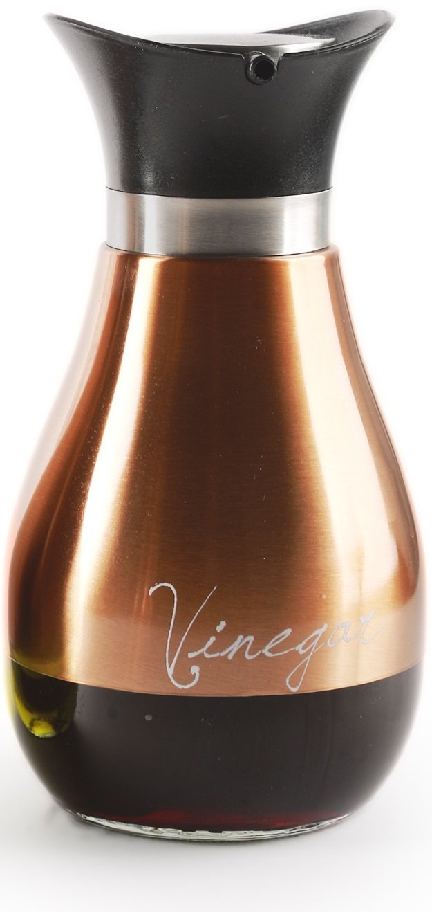 Circleware B077ZHMKXM Cafe Contempo - Aceite y vinagrera (cobre, aceite de cobre y vinagrero)