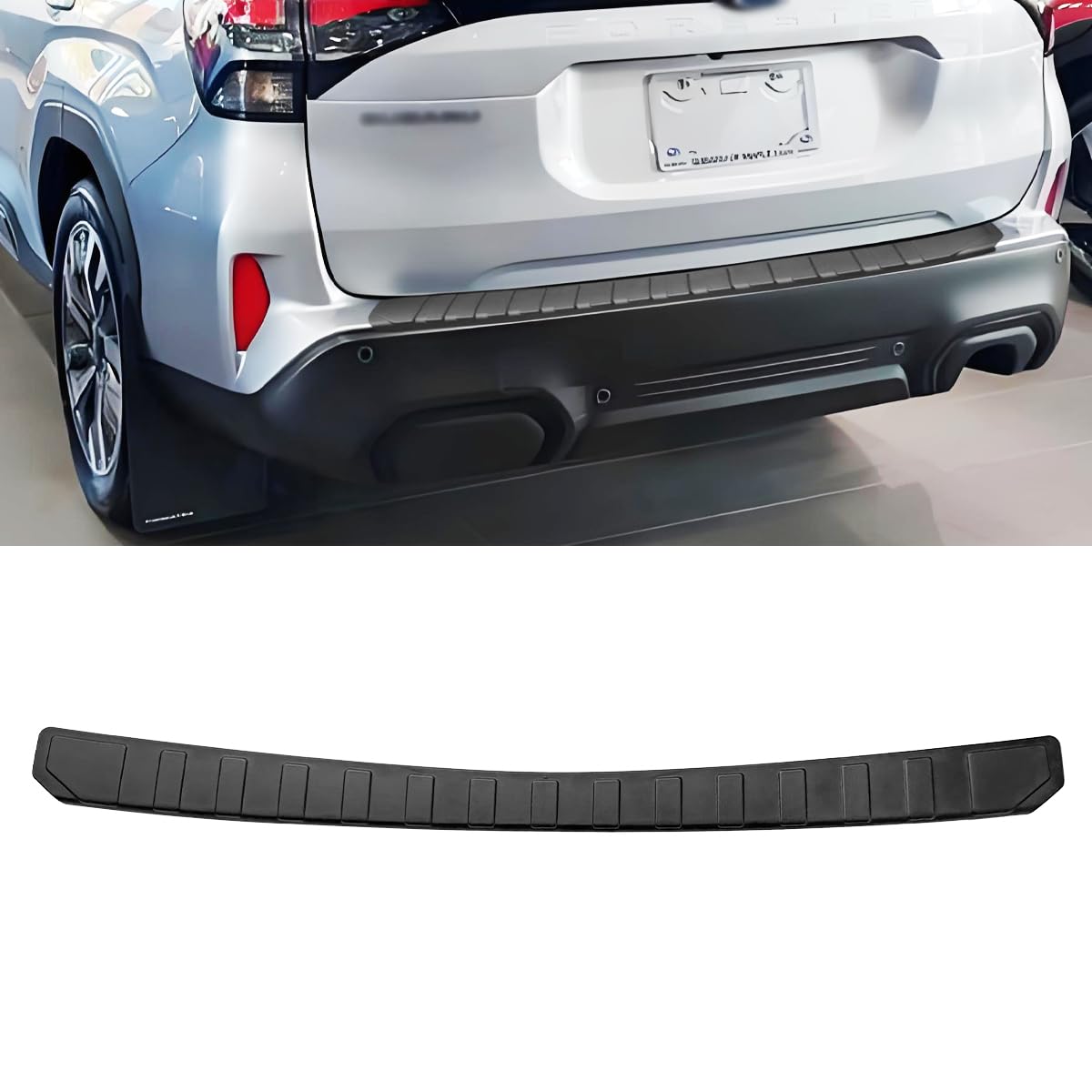 Rear Bumper Protector Guard Accessory Trim Cover Scratch Resistant Trunk Door Entry Guards Compatible with Subaru Forester 2025 2026