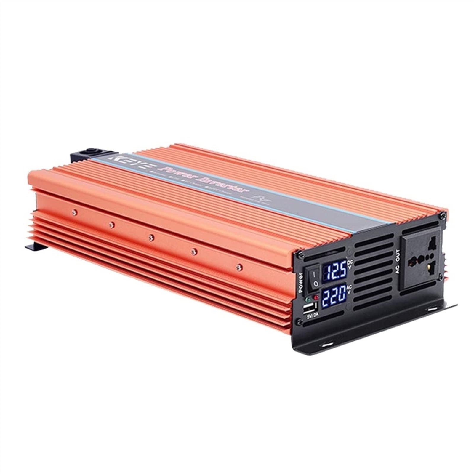 CUDTAPI Modified Sine Wave Power Inverter 4000W 5000W 6000W 8000W 12000W Ultra Power Inverter 12V 220 110 DC To AC Supply Converter Solar Power Inverter(4000W,Onecolor,60Hz)
