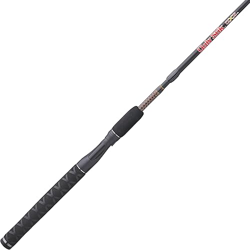 Ugly Stik 6’6” GX2 Spinning Rod, Three Piece Spinning Rod, 6-15lb Line Rating, Medium Rod Power, Moderate Fast Action, 1/8-5/8 oz. Lure Rating